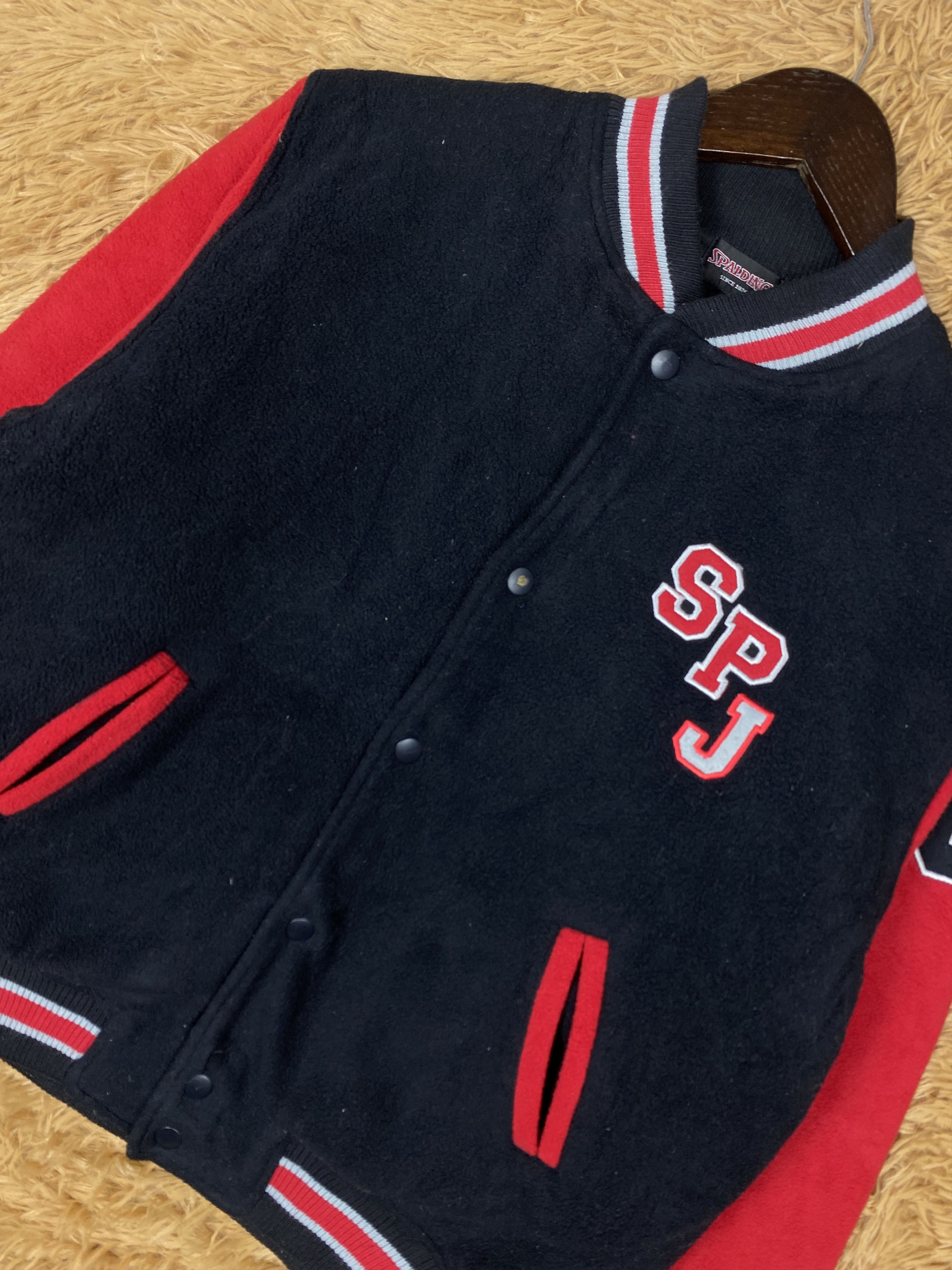 Spalding Vintage Spalding Varsity Jacket DJ0393 Size US S / EU 44-46 / 1 - 2 Thumbnail
