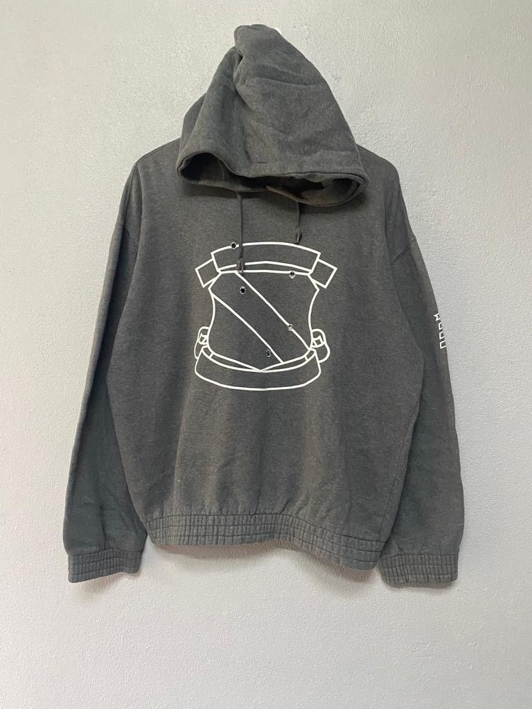 Number (N)ine Number nine distressed hoodie big logo | Grailed