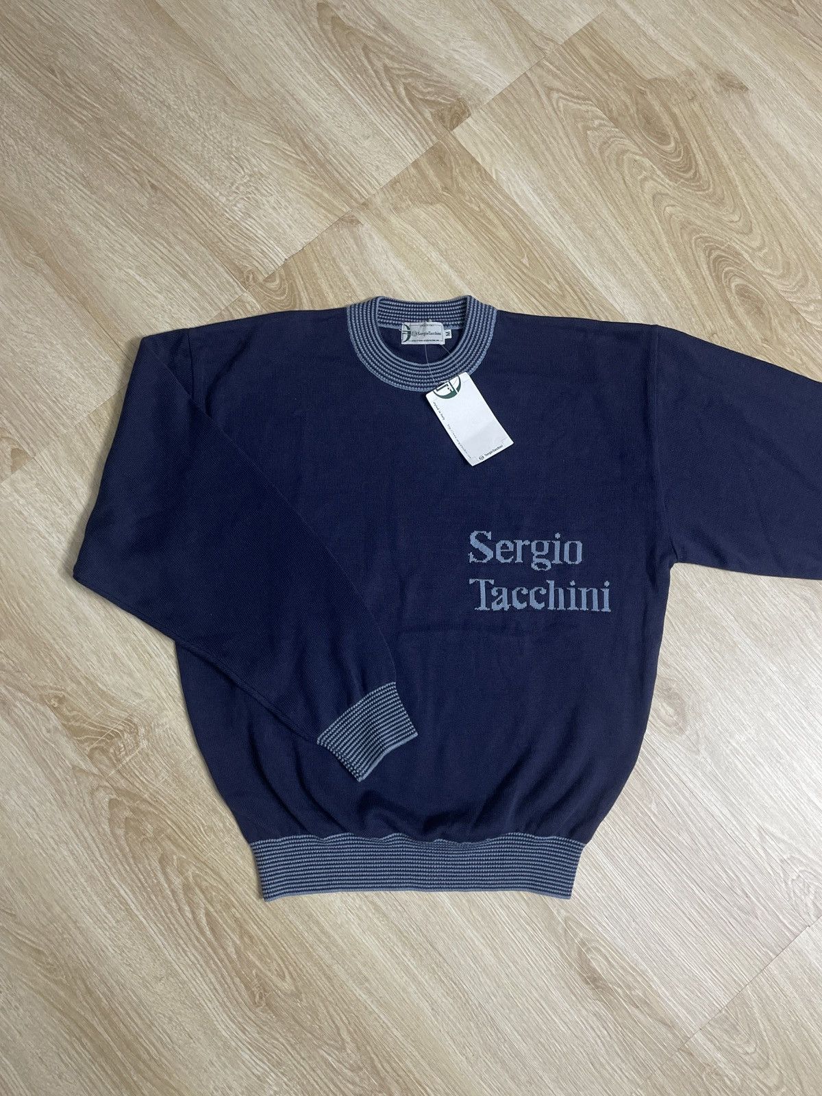Japanese Brand × Sergio Tacchini Sergio Tacchini sweatshirt Size US M / EU 48-50 / 2 - 3 Thumbnail