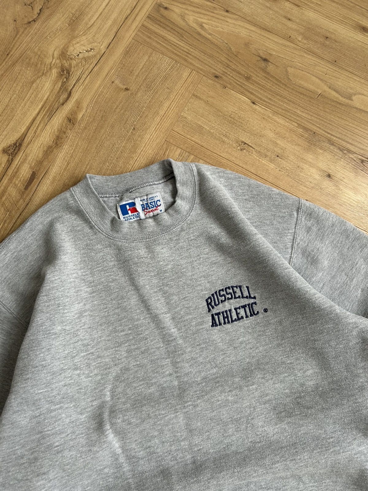 Russell Athletic Vintage Russell Athletic Basic College Boxy Fit Sweatshirt Size US M / EU 48-50 / 2 - 3 Thumbnail