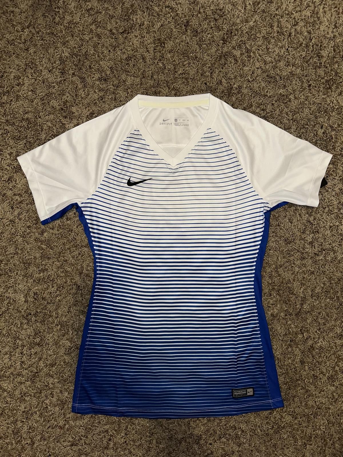 Nike Nike Women's Dri-Fit US Precision IV Soccer Jersey Size XS / US 0-2 / IT 36-38 - 1 Thumbnail
