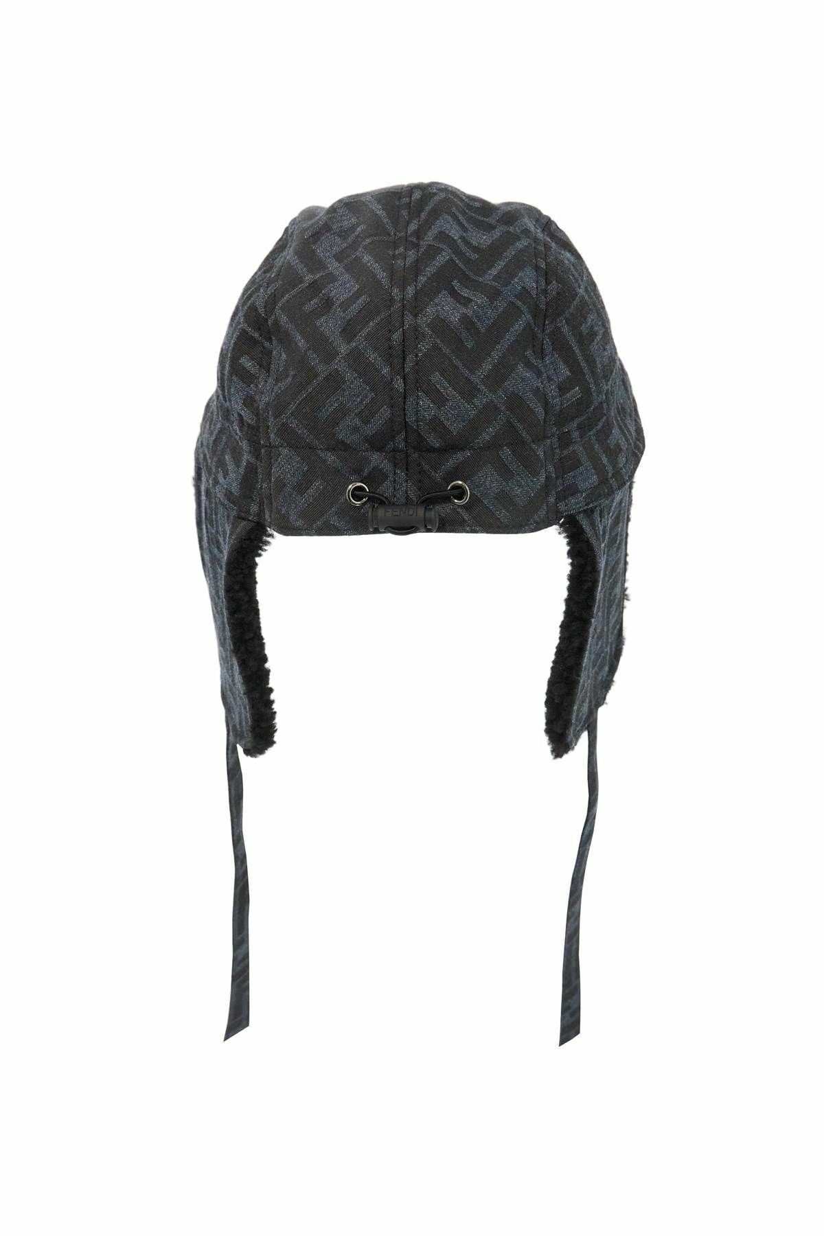 Fendi o1s1wg110226 Size : OS / Hat / Cap in Gray/Black Size ONE SIZE - 2 Thumbnail