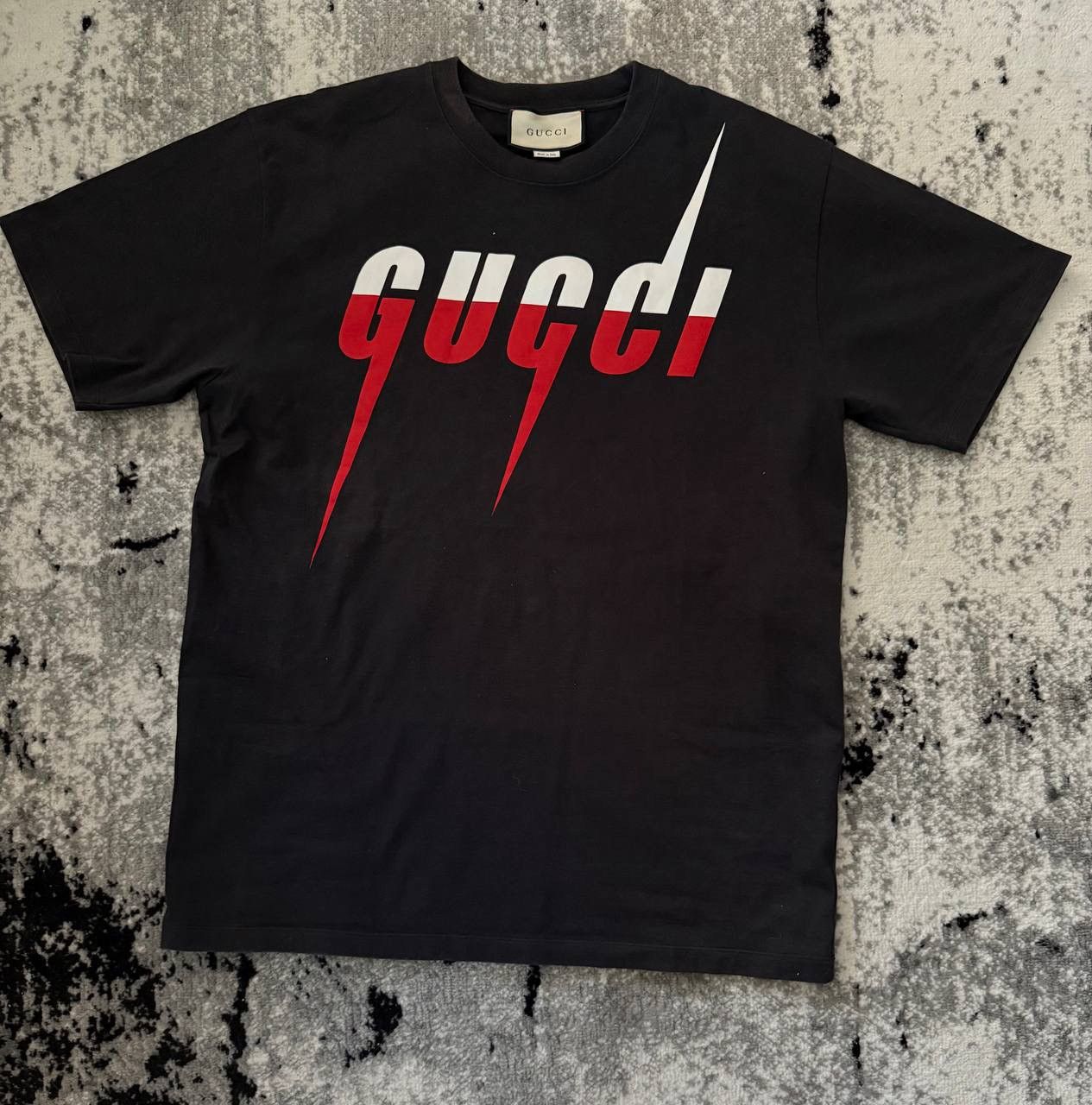 Gucci Gucci t shirt big logo Size US L / EU 52-54 / 3 - 1 Thumbnail