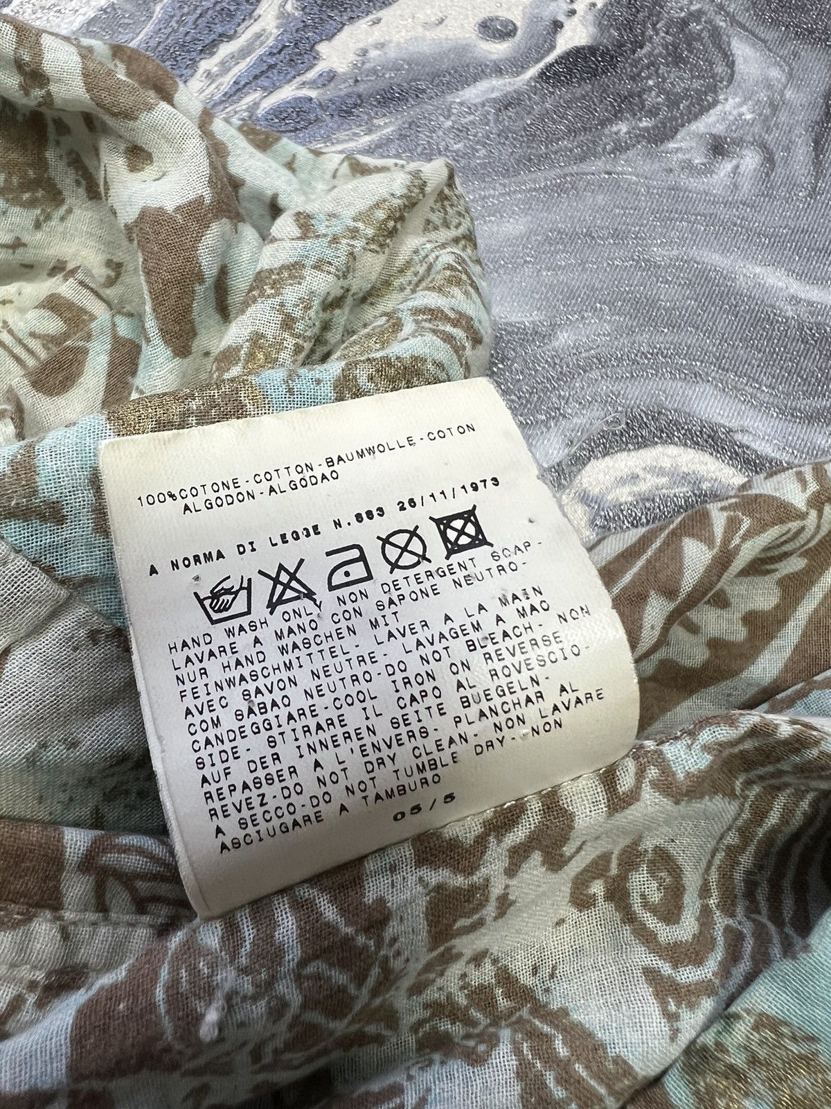Roberto Cavalli RARE ARCHIVE S/S 2005 FULL PRINTED XL SHIRT Size US XL / EU 56 / 4 - 11 Thumbnail