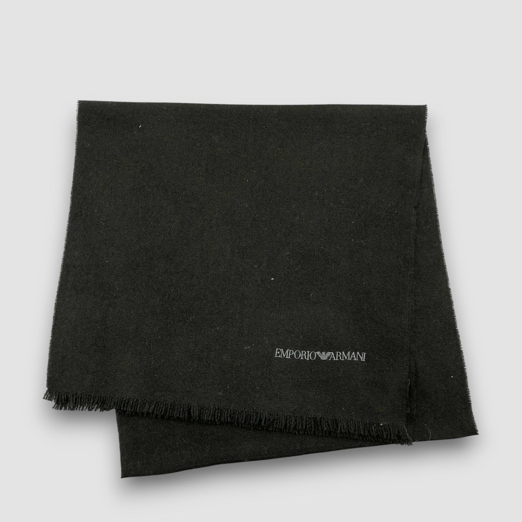 Emporio Armani Vintage Emporio Armani Scarf Long Shawl Stoles Wool Scarves. Size ONE SIZE - 4 Thumbnail