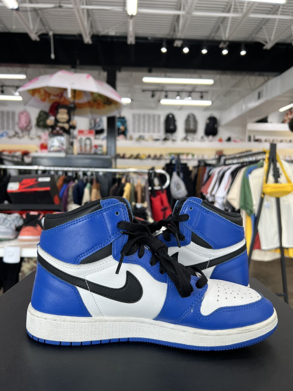 Jordan Brand × Nike Air Jordan 1 Game Royal Sz. 7y (2018) Size US 7 / EU 40 - 4 Thumbnail