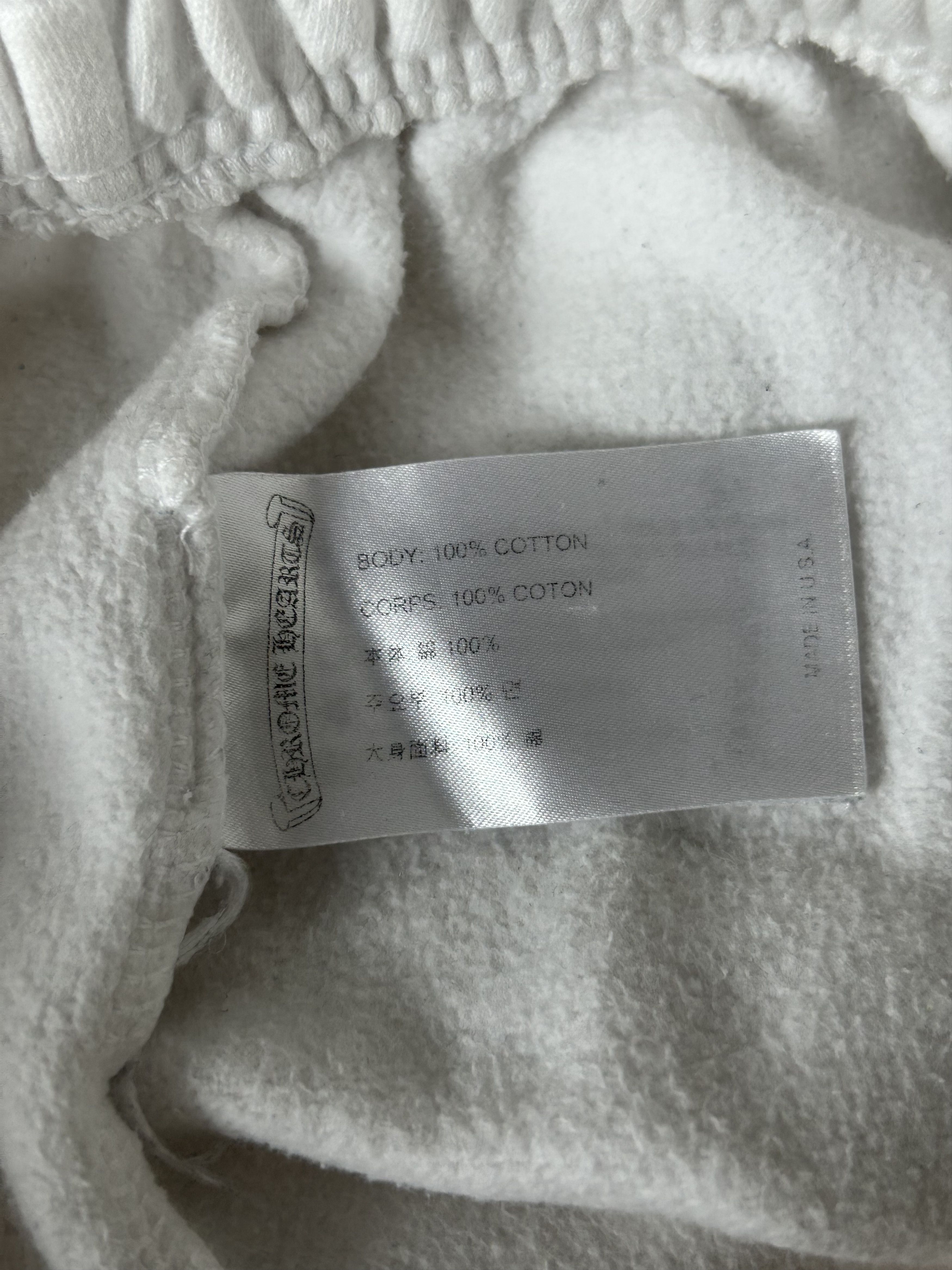 Chrome Hearts Chrome Hearts White & Grey Logo Sweatpants Size US 30 / EU 46 - 3 Thumbnail