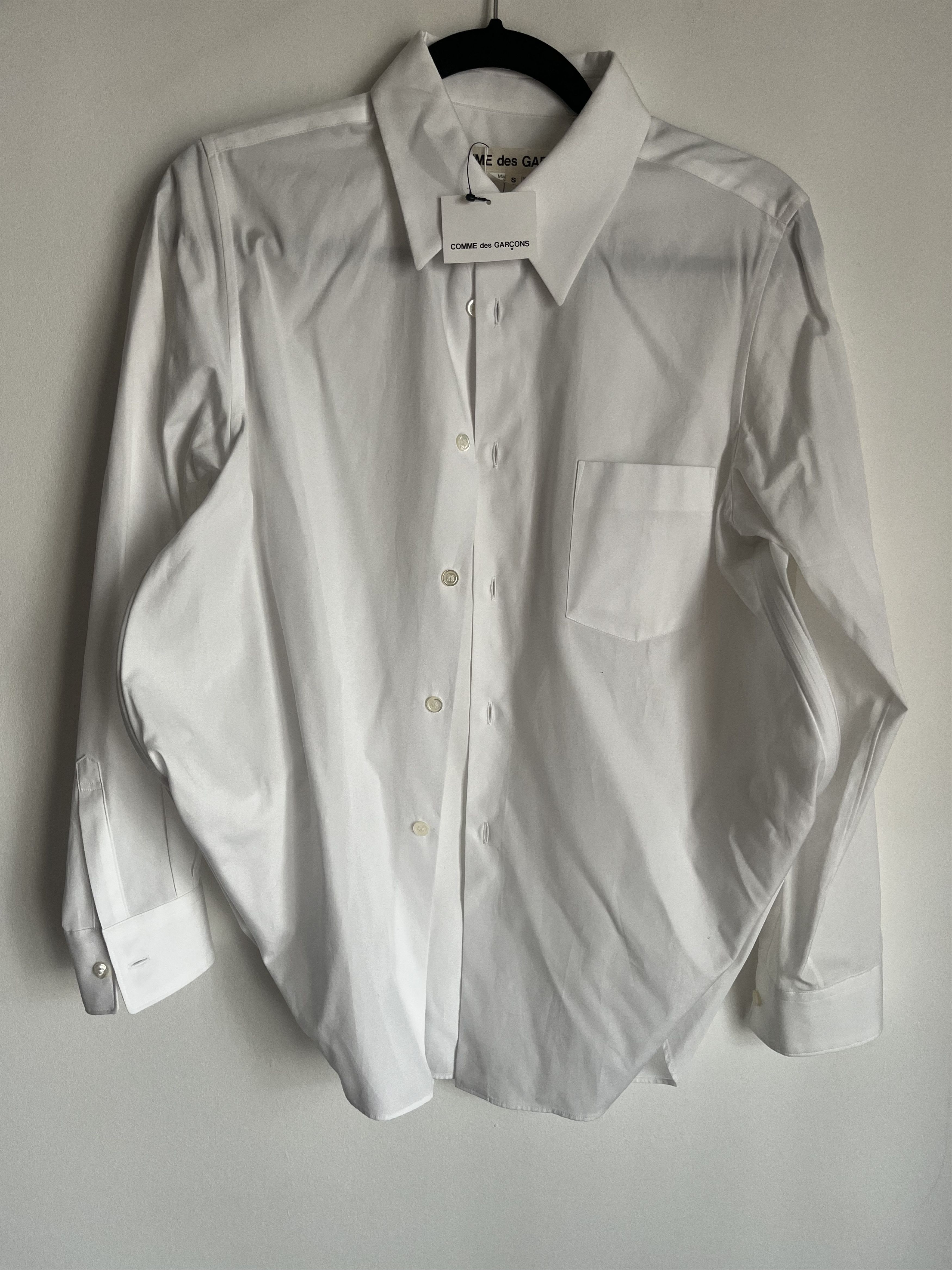 Comme des Garcons Comme des Garcons structured white shirt Size S / US 4 / IT 40 - 4 Thumbnail