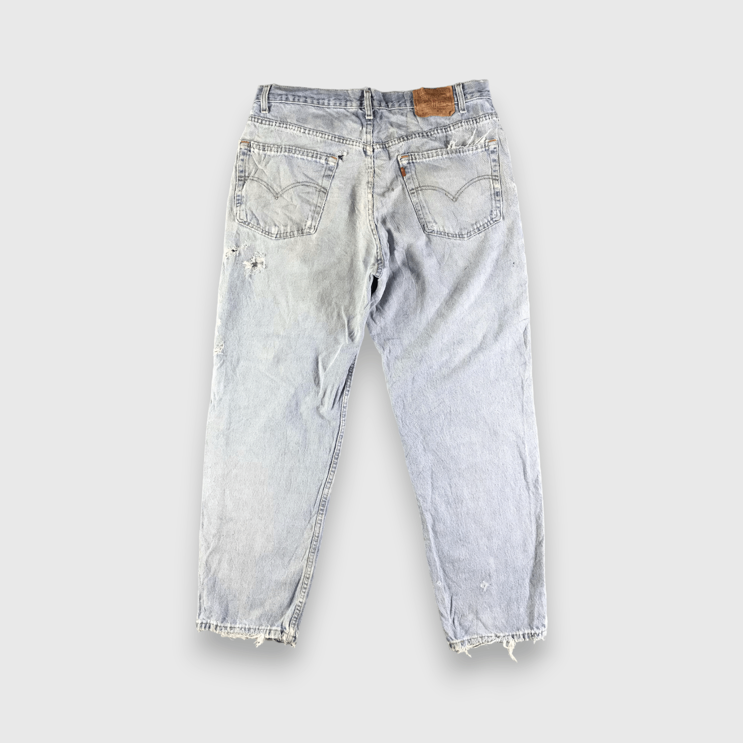 Levi's Vintage 90s Light Wash Levis 550 Jeans-J4193 Size US 37 - 2 Thumbnail