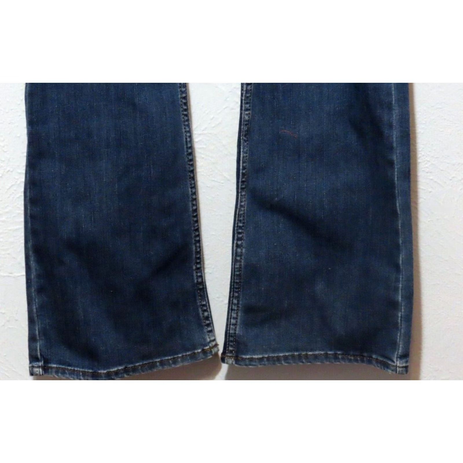 Lee Lee Womens 14 Long Mid Rise Regular Fit Bootcut Denim Blue Jean NWT 34x32" Size 36" / US 14 / IT 50 - 2 Thumbnail