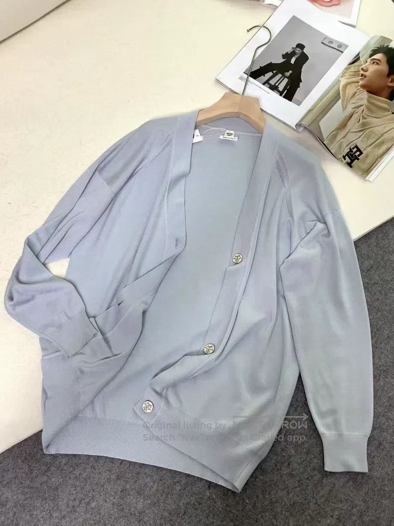 Hermes Hermes Cashmere Knit Cardigan Jacket Size XXS / US 00 / IT 34 - 6 Thumbnail