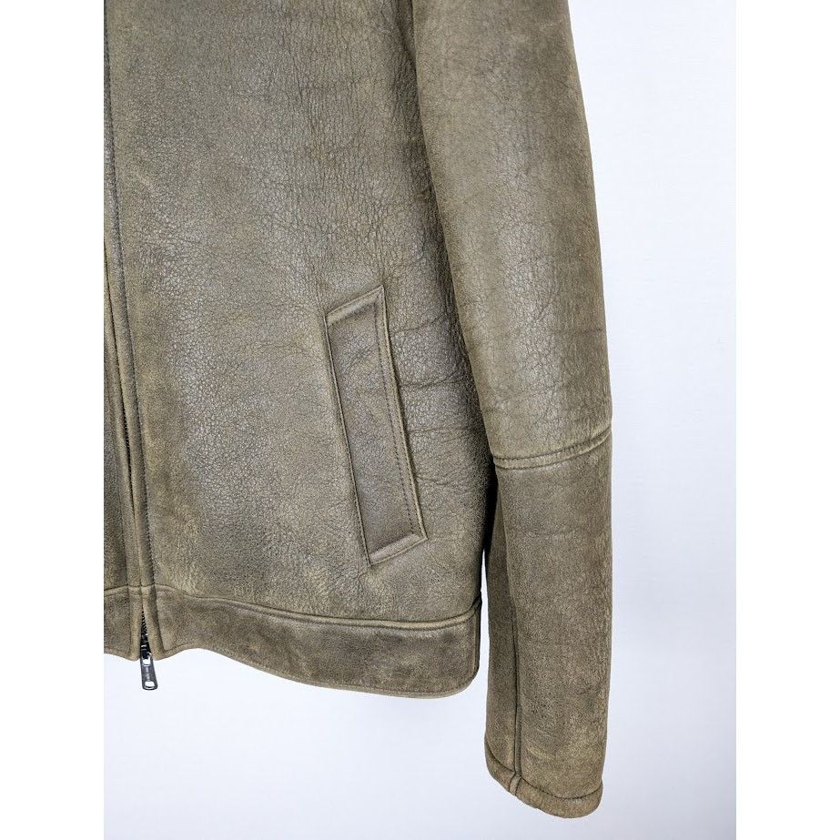 Todd Snyder o1rshd1 Leather Jacket in Gray Size US M / EU 48-50 / 2 - 5 Thumbnail