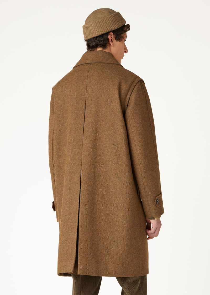 Loro Piana o1w1db10226 FAO8052 Savile Coat in Brown Size US S / EU 44-46 / 1 - 5 Thumbnail