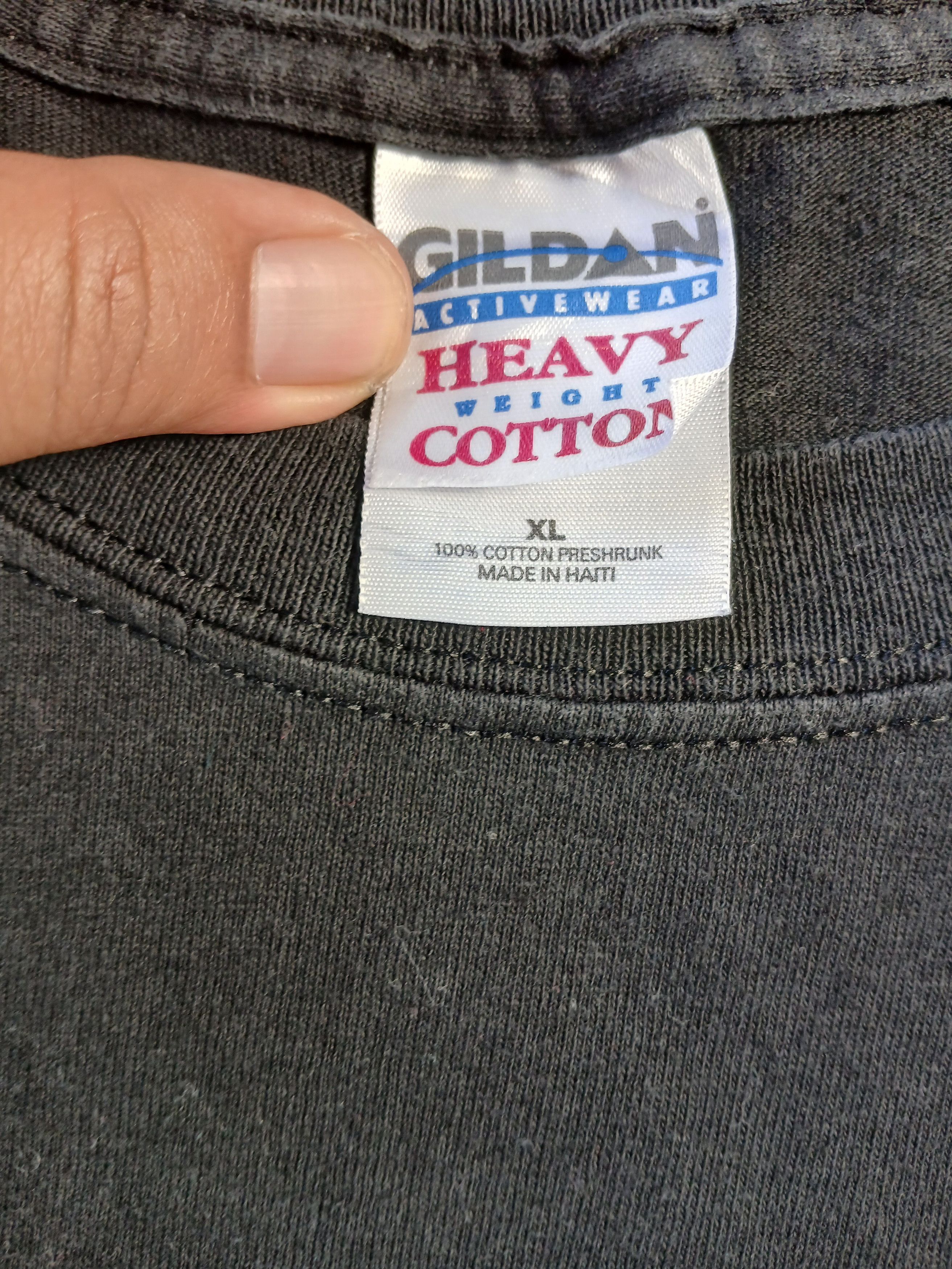 Gildan × Vintage Live Laugh Learn and Never Give Up Vintage Tshirt Size US XL / EU 56 / 4 - 3 Thumbnail