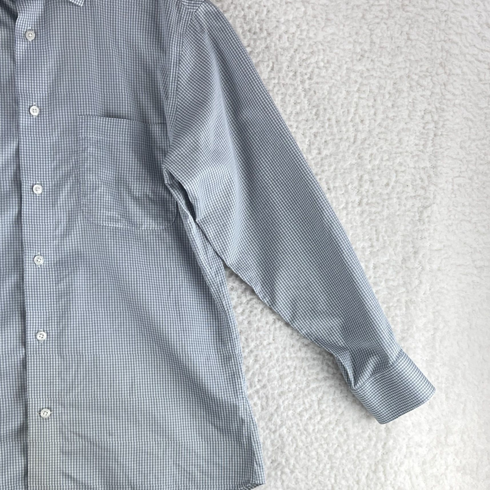 Jos. A. Bank VINTAGE Jos. A. Bank Reserve Button-Up Dress Shirt Mens Medium Slim? Tailored Fit Long Sleeve Size 40R - 3 Thumbnail