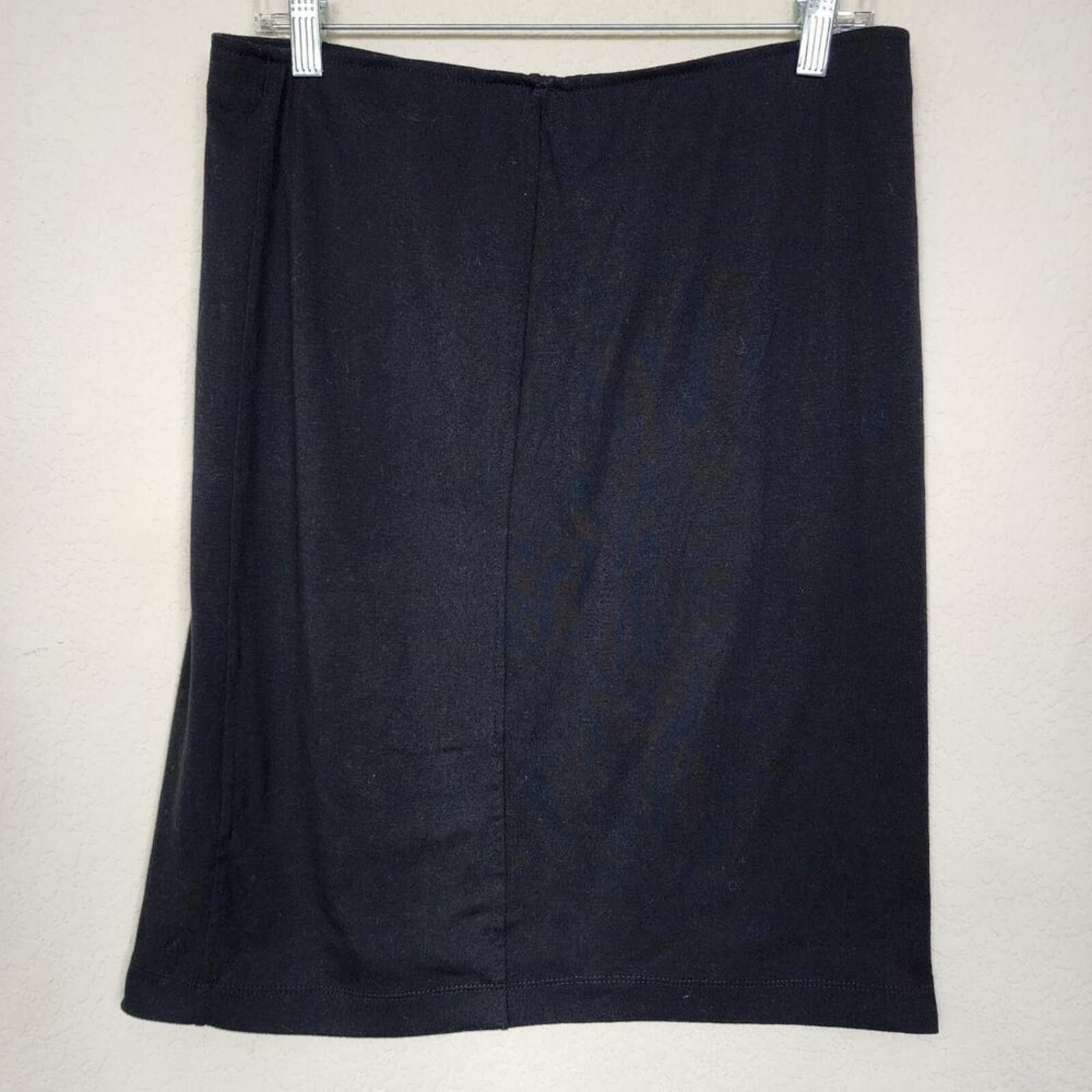 Other Sociology Large Black Stretchy Skirt Size 36" / US 14 / IT 50 - 2 Thumbnail