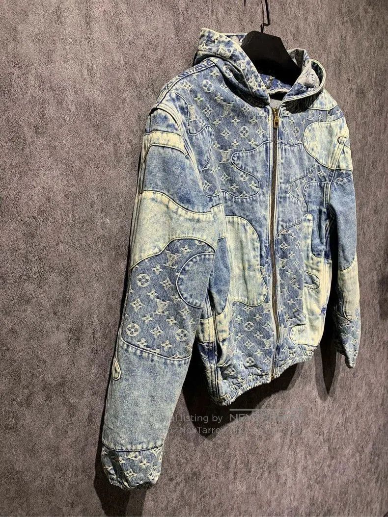 Louis Vuitton Louis Vuitton full print denim jacket. Size US L / EU 52-54 / 3 - 7 Thumbnail