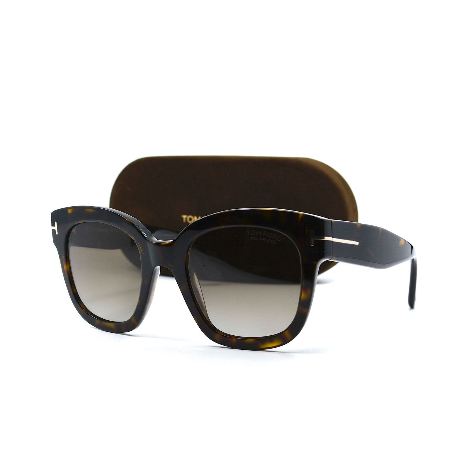 Tom Ford FORD BEATRIX-02 TF613 52H HAVANA BROWN GRADIENT SUNGLASSES Size ONE SIZE - 14 Thumbnail