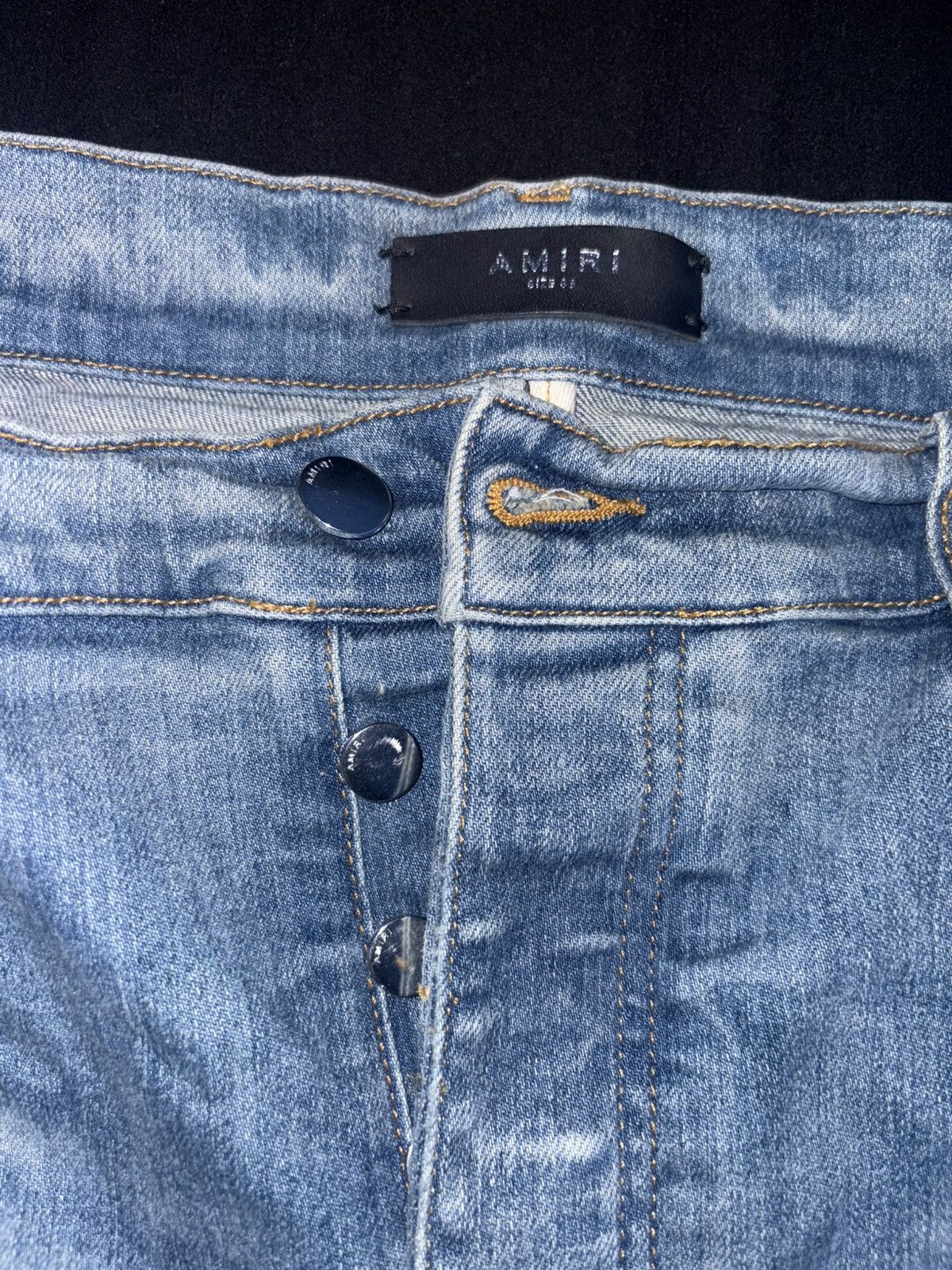 Amiri AMIRI Serif Purple Logo Jean Size US 38 / EU 54 - 3 Thumbnail