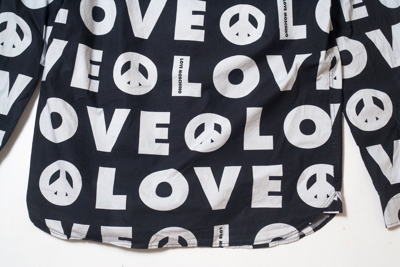 Moschino Love Moschino Monogram Shirt Size US L / EU 52-54 / 3 - 6 Thumbnail