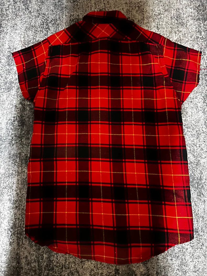 Fear of God Fear of God Black and red side zipper shoulder shirt Size US M / EU 48-50 / 2 - 2 Thumbnail
