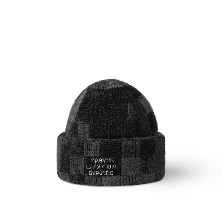 Louis Vuitton LV Crush Damoflage Beanie Size ONE SIZE - 1 Thumbnail