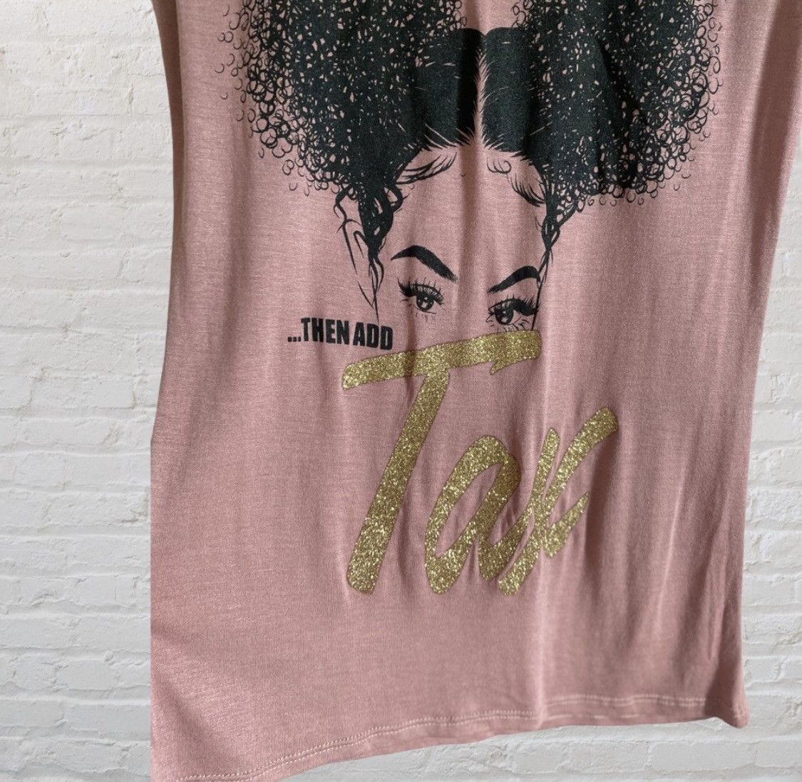 Other HEATHER MAUVE SPARKLY GOLD EMBELLISHED TSHIRT TEE TOP Size M / US 6-8 / IT 42-44 - 9 Thumbnail