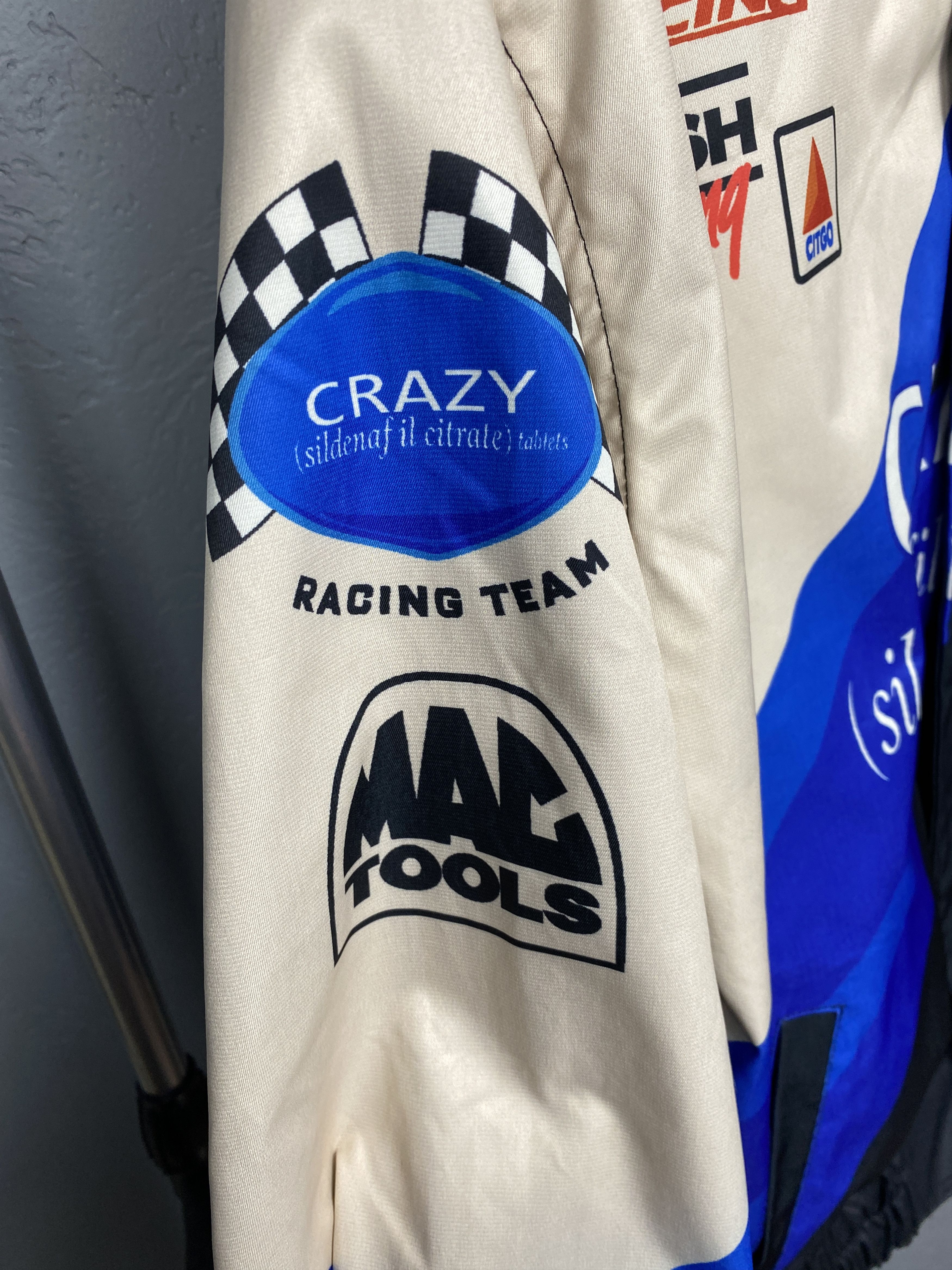Ford × Vintage Ford Team NASCAR Crazy Racing Jacket Vintage Size US XL / EU 56 / 4 - 5 Thumbnail