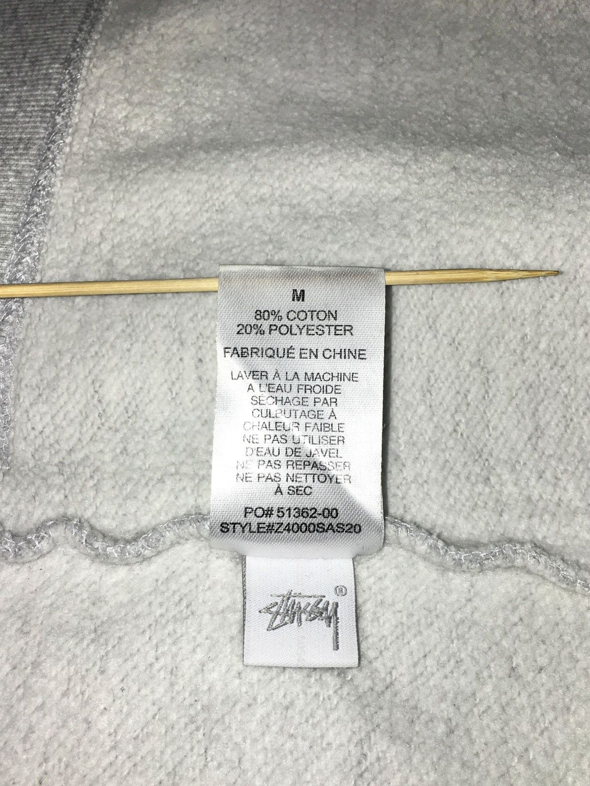 Stussy hoodie STUSSY Broken Crown Old Sweatshirt y2k vintage skate Size US M / EU 48-50 / 2 - 10 Thumbnail