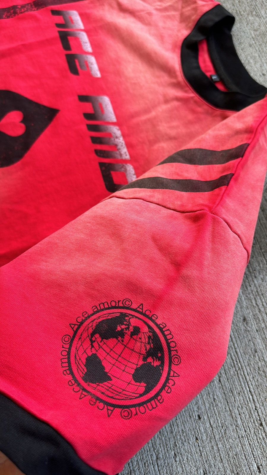 Other Ace Amor Red Tee Size US S / EU 44-46 / 1 - 3 Thumbnail