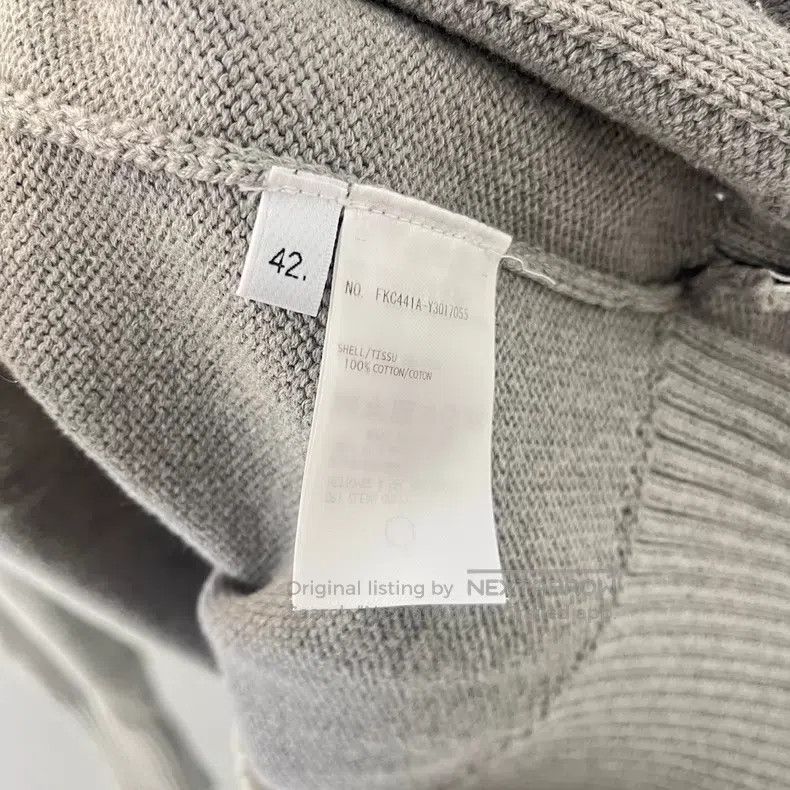 Thom Browne Thom Browne Knit Gray Cardigan Jacket Size US XS / EU 42 / 0 - 4 Thumbnail
