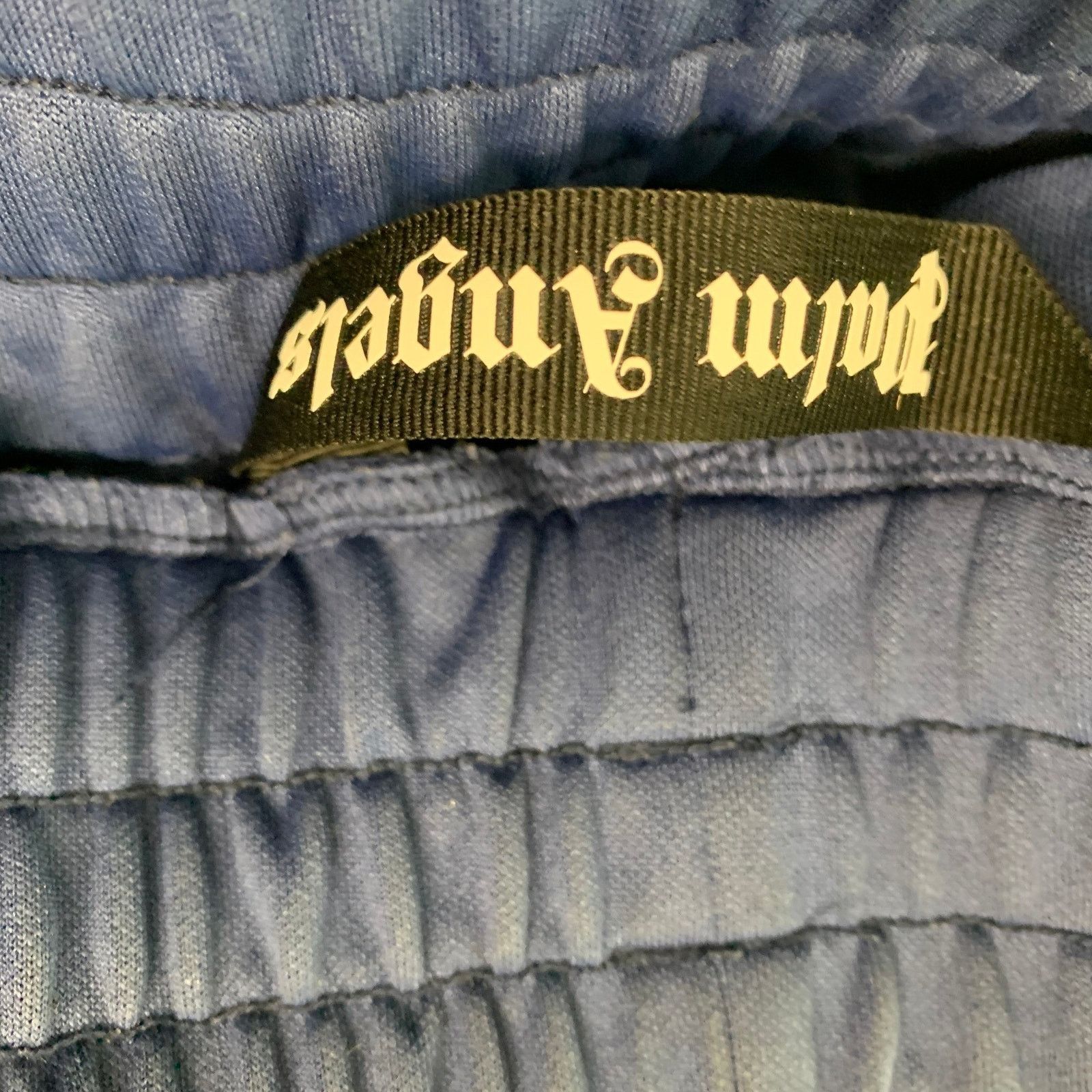 Palm Angels PALM ANGELS Blue White Polyester Stripe Joggers Casual Pants Size 27" / US 4 / IT 40 - 8 Thumbnail
