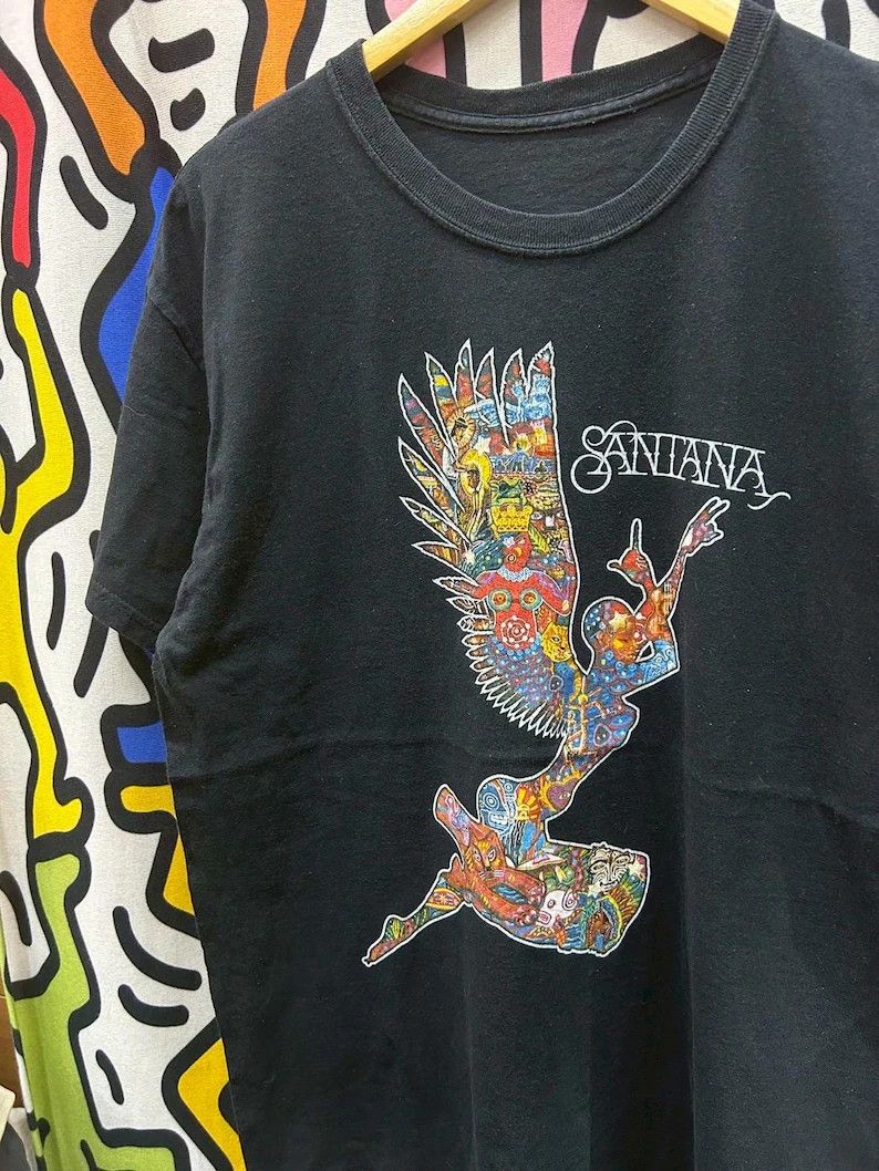 Vintage Vintage 2000s Santana tshirt size L Size US L / EU 52-54 / 3 - 1 Thumbnail