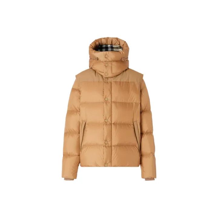 Burberry Burberry FW22 Hooded Puff Jacket for Men Size US L / EU 52-54 / 3 - 1 Thumbnail