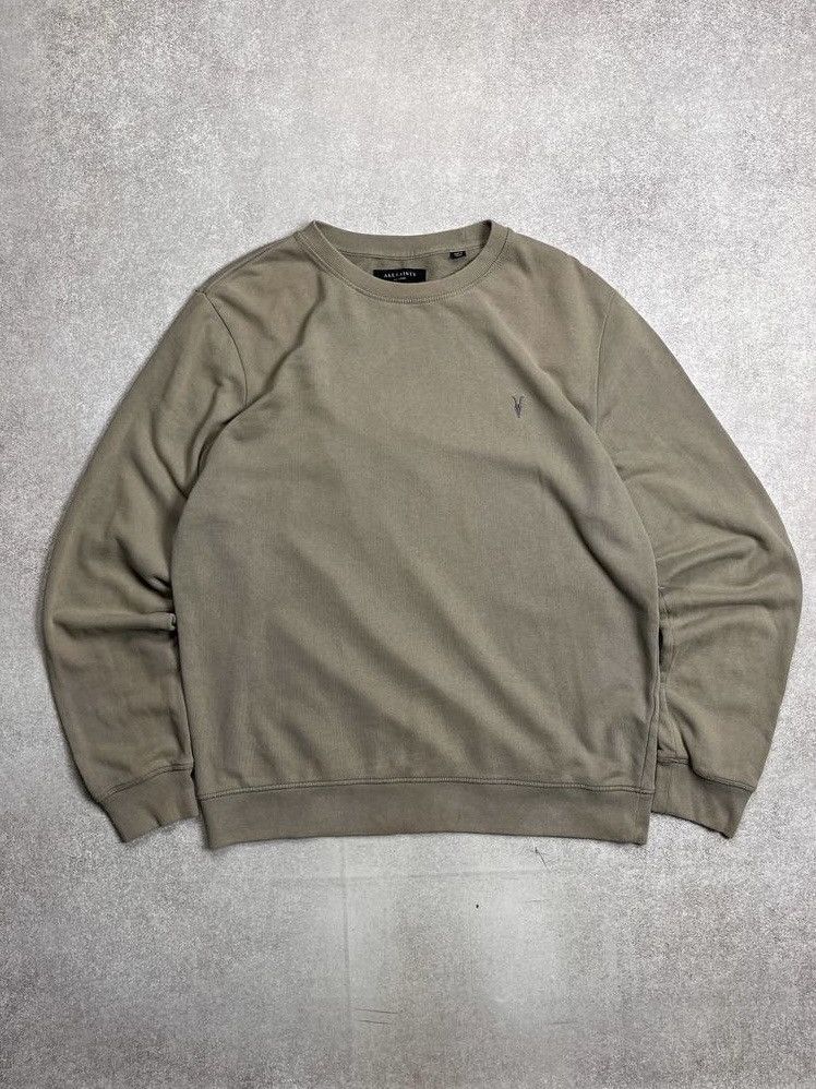 Allsaints × Vintage Vintage Allsaints Boxy Basic Sweatshirt XL Size US XL / EU 56 / 4 - 1 Thumbnail
