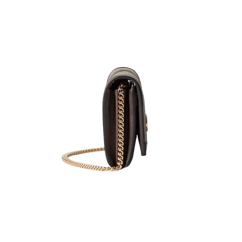 Gucci Gucci Ophidia $1070 B/E GG Chain Wallet New Auth Size ONE SIZE - 4 Thumbnail