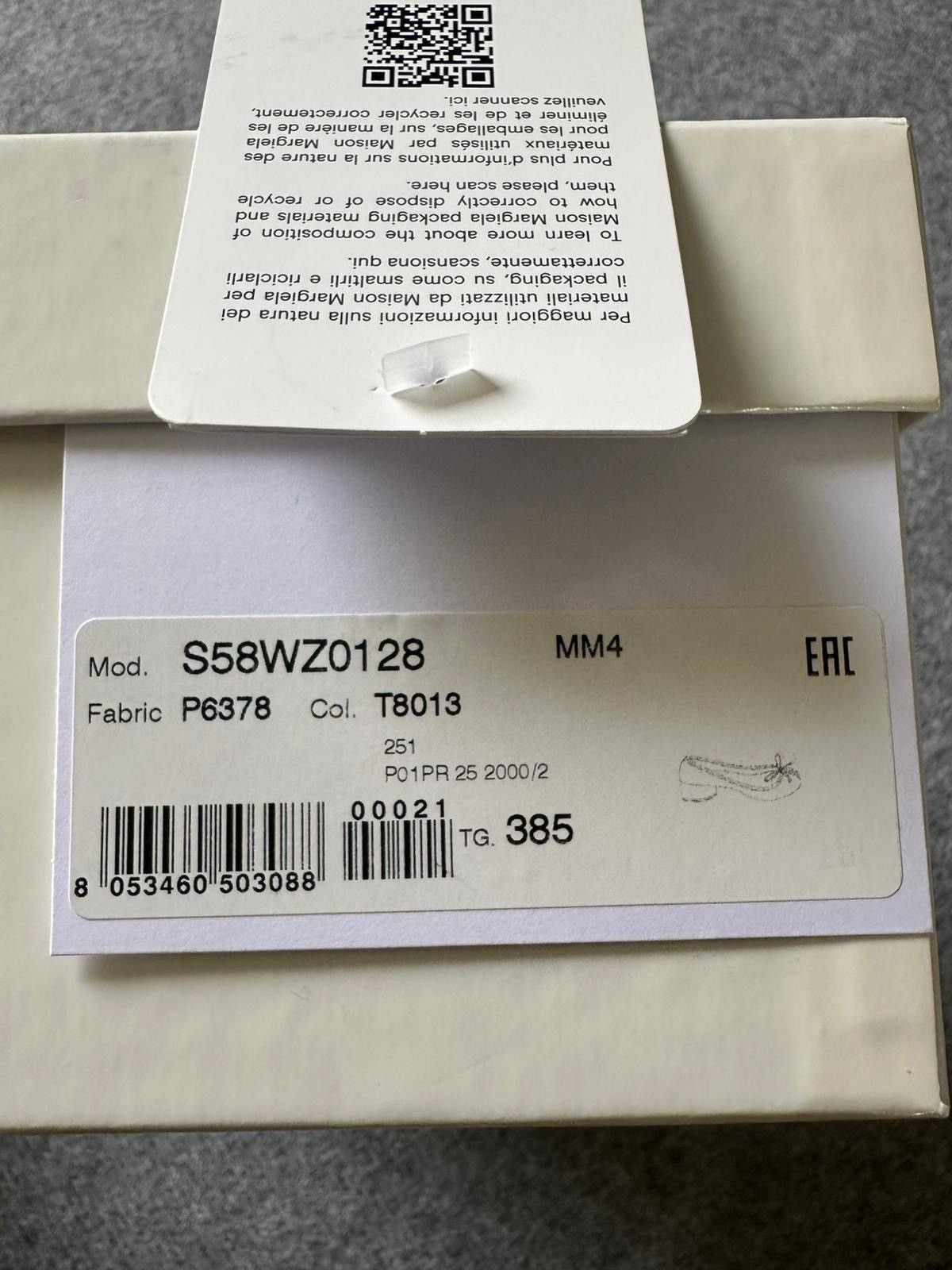 Maison Margiela Tabi New Ballerina Size US 8.5 / IT 38.5 - 8 Thumbnail