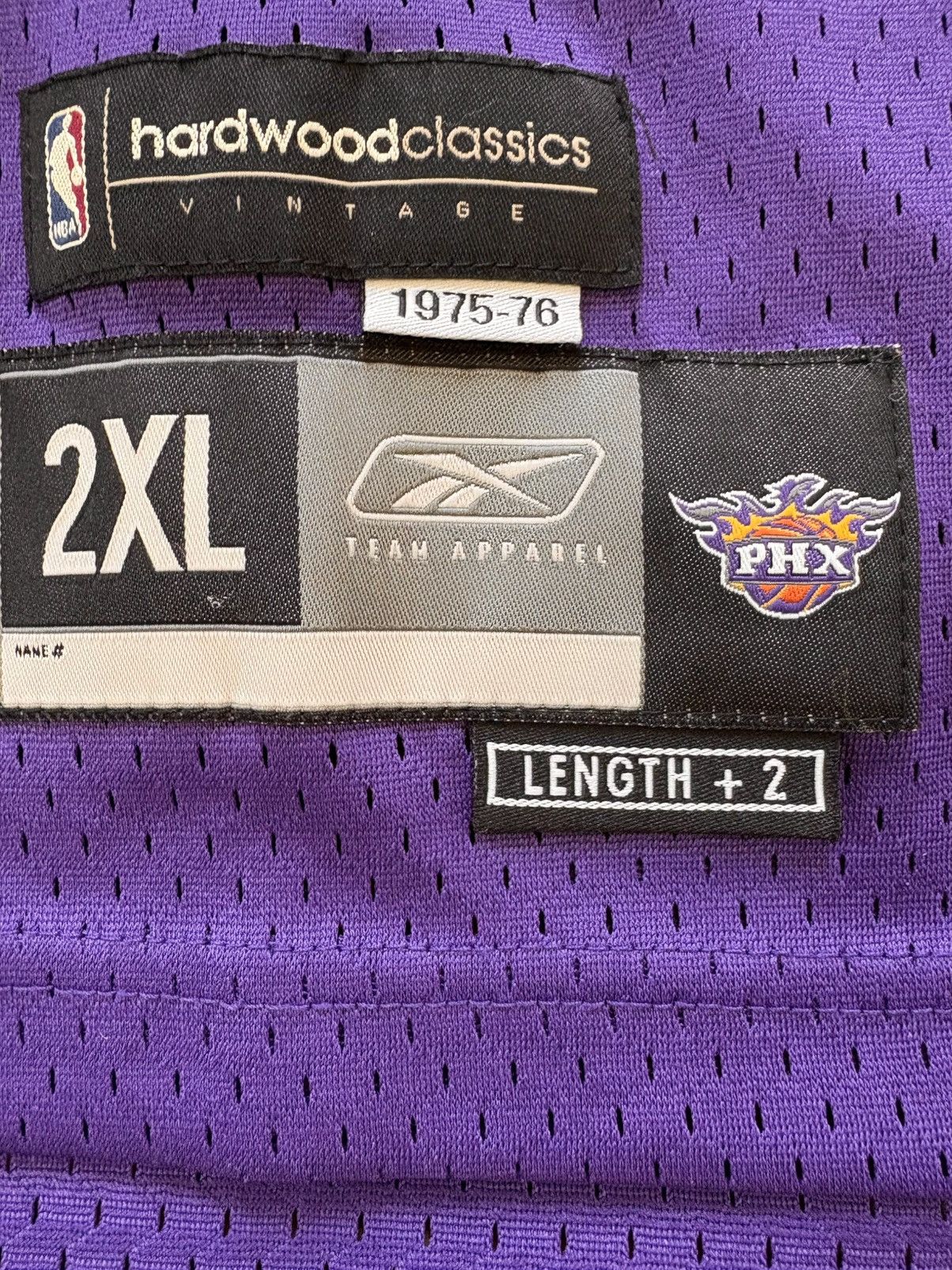 Reebok Steve Nash Phoenix Suns Reebok HWC NBA 1975-76 Jersey 2XL Size US XXL / EU 58 / 5 - 7 Thumbnail