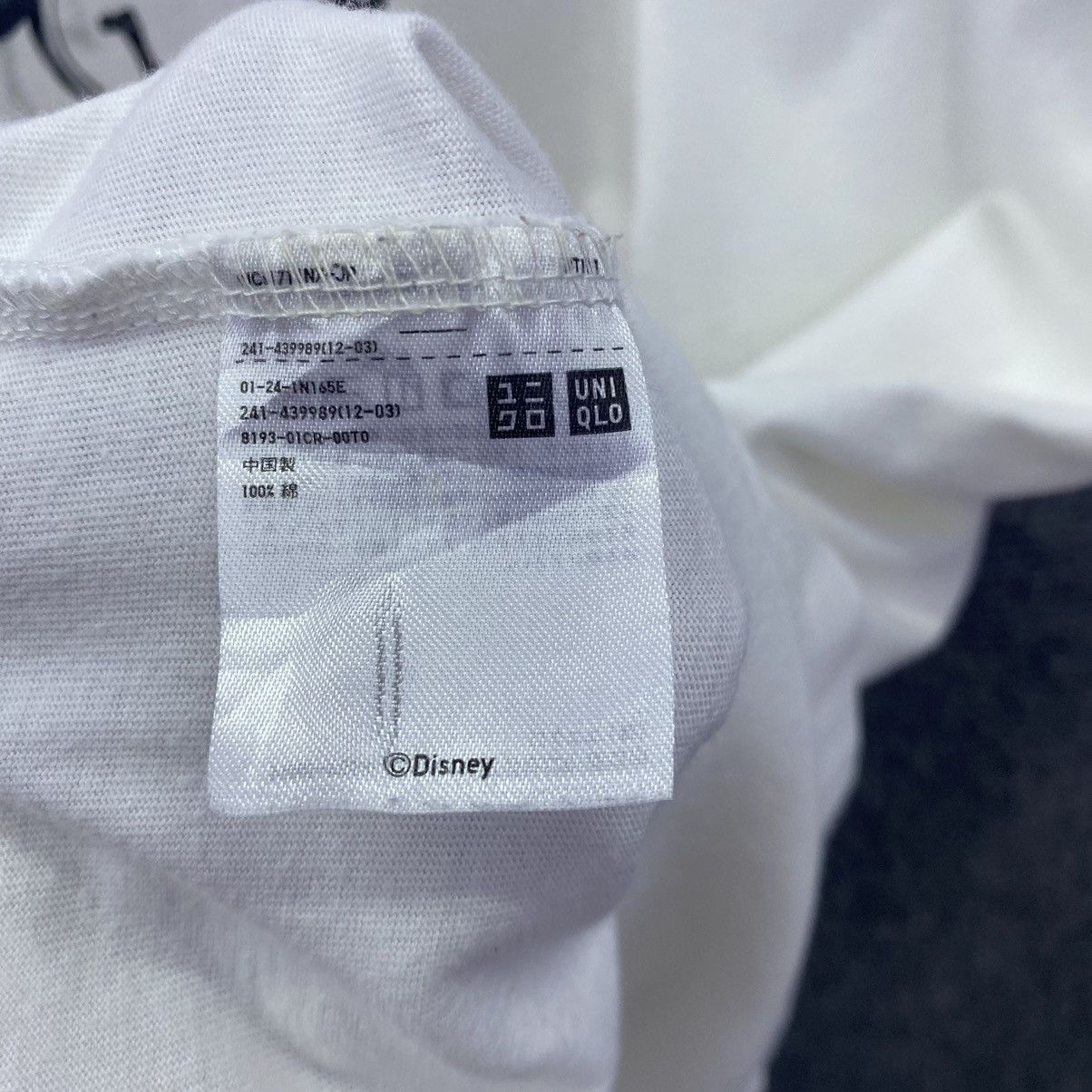 Japanese Brand × Mickey Mouse × Uniqlo Uniqlo X Mickey Mouse White Tee Size US M / EU 48-50 / 2 - 4 Thumbnail