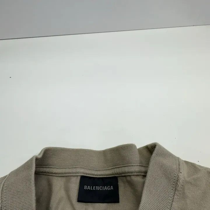 Balenciaga Balenciaga Balenciaga Logo Print Short Sleeve TShirt -2507 Size US L / EU 52-54 / 3 - 4 Thumbnail