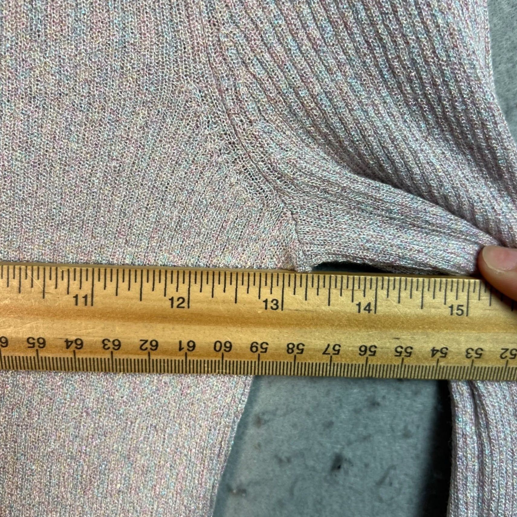& Other Stories & Other Stories Atelier Womens Ribbed Knit Sweater Pink Small Adult Regular Size S Pullover Long Sleeve Vintage/Used Womens Sweater Size S / US 4 / IT 40 - 5 Thumbnail