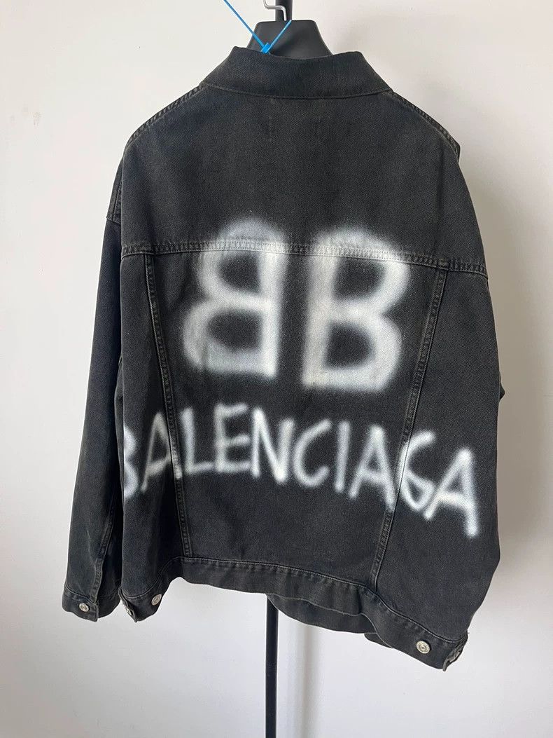 Balenciaga Painted Luminous Jacket Jacket