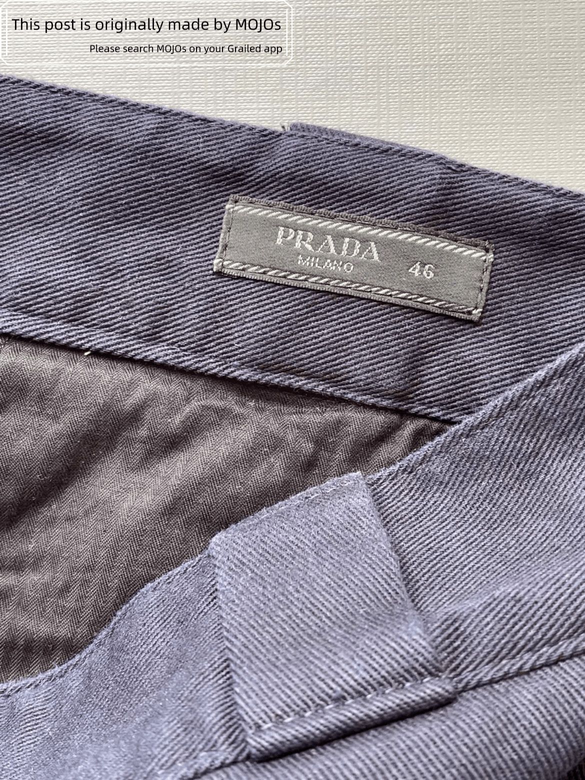 Prada Sz 46 Prada 18AW Rubber Label Straight Leg Pants Size US 30 / EU 46 - 5 Thumbnail