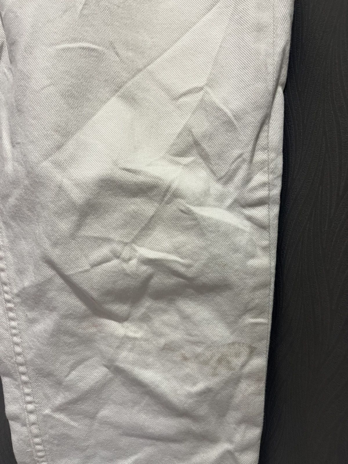 Acne Studios Acne Studio Slim Skinny Stretch White Denim Size US 33 - 3 Thumbnail