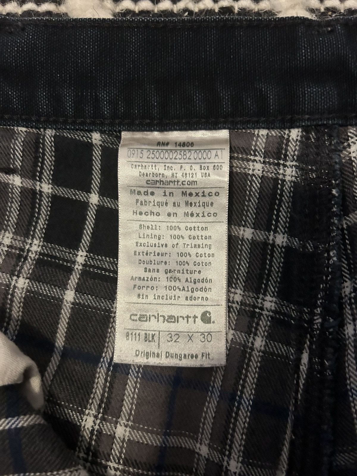 Carhartt × Vintage Carhartt x Vintage Flannel lined pants Size US 32 / EU 48 - 7 Thumbnail