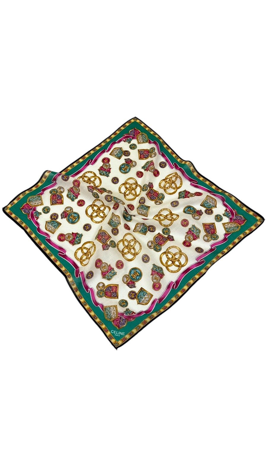 Celine × Vintage Celine Bandana / Handkerchief Size ONE SIZE - 1 Thumbnail