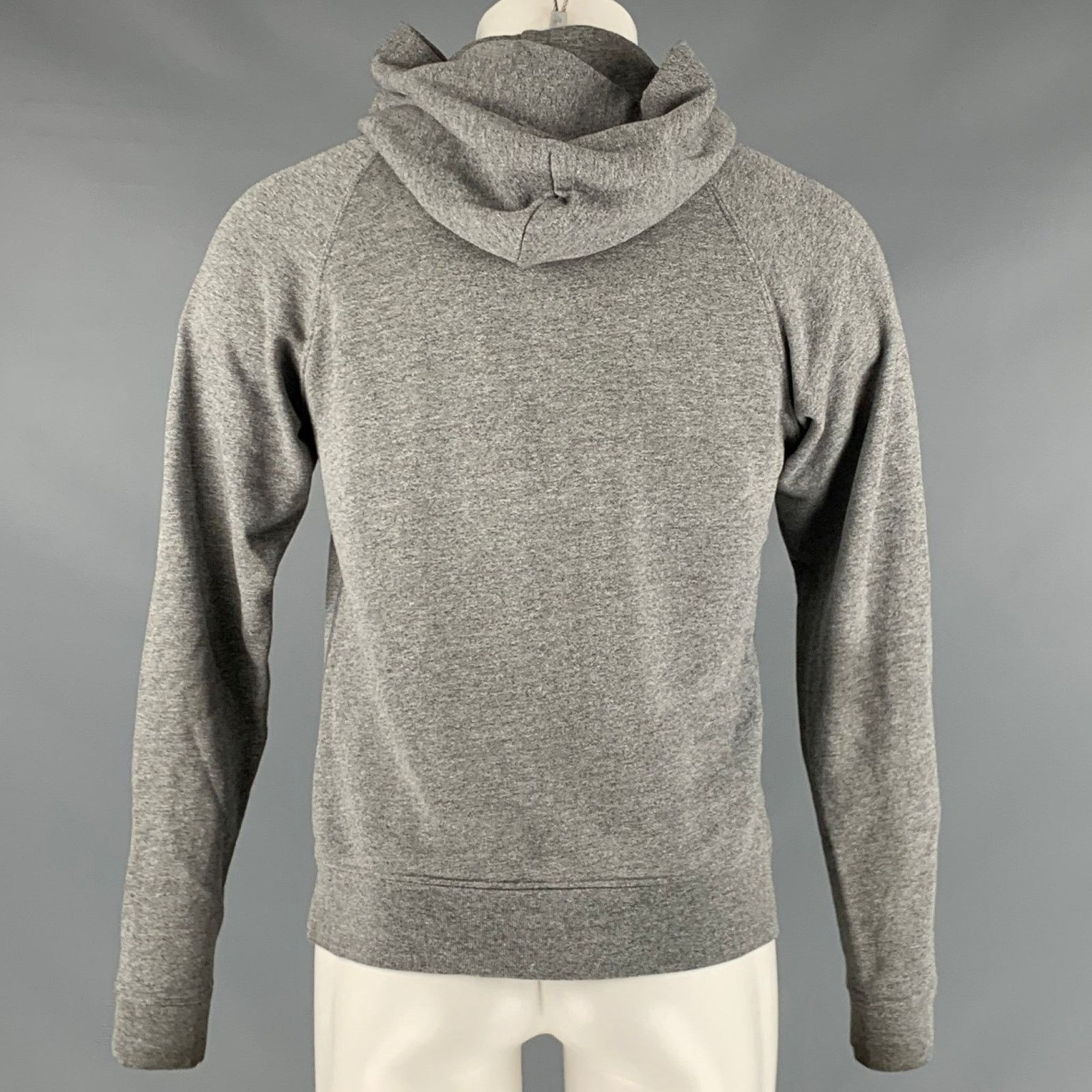 John Elliott JOHN ELLIOTT Grey Heather Cotton Polyester Hoodie Sweatshirt Size US S / EU 44-46 / 1 - 3 Thumbnail