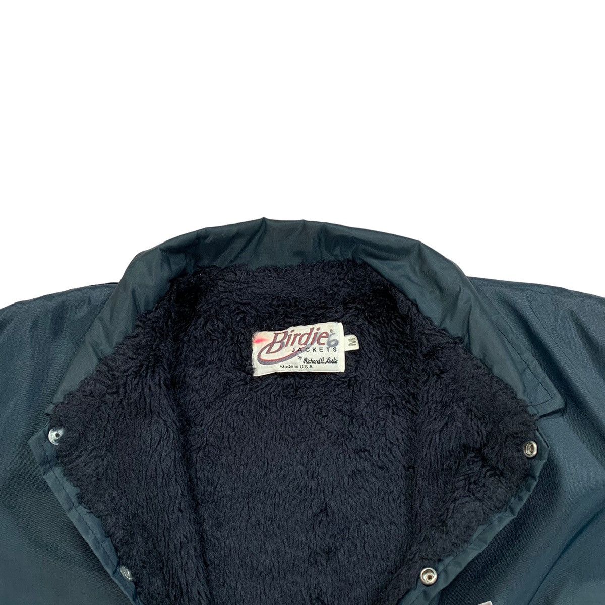Vintage VTG Birdie By Richard A. Leslie Lined Aviator Bomber Jacket Size US M / EU 48-50 / 2 - 8 Thumbnail
