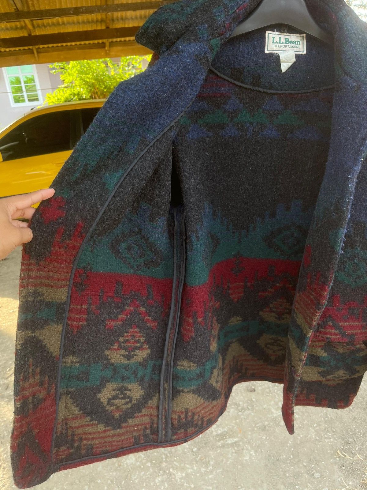 L.L. Bean L.L. Bean Native Pattern Wool Jacket USA Made Size L Size US L / EU 52-54 / 3 - 17 Thumbnail