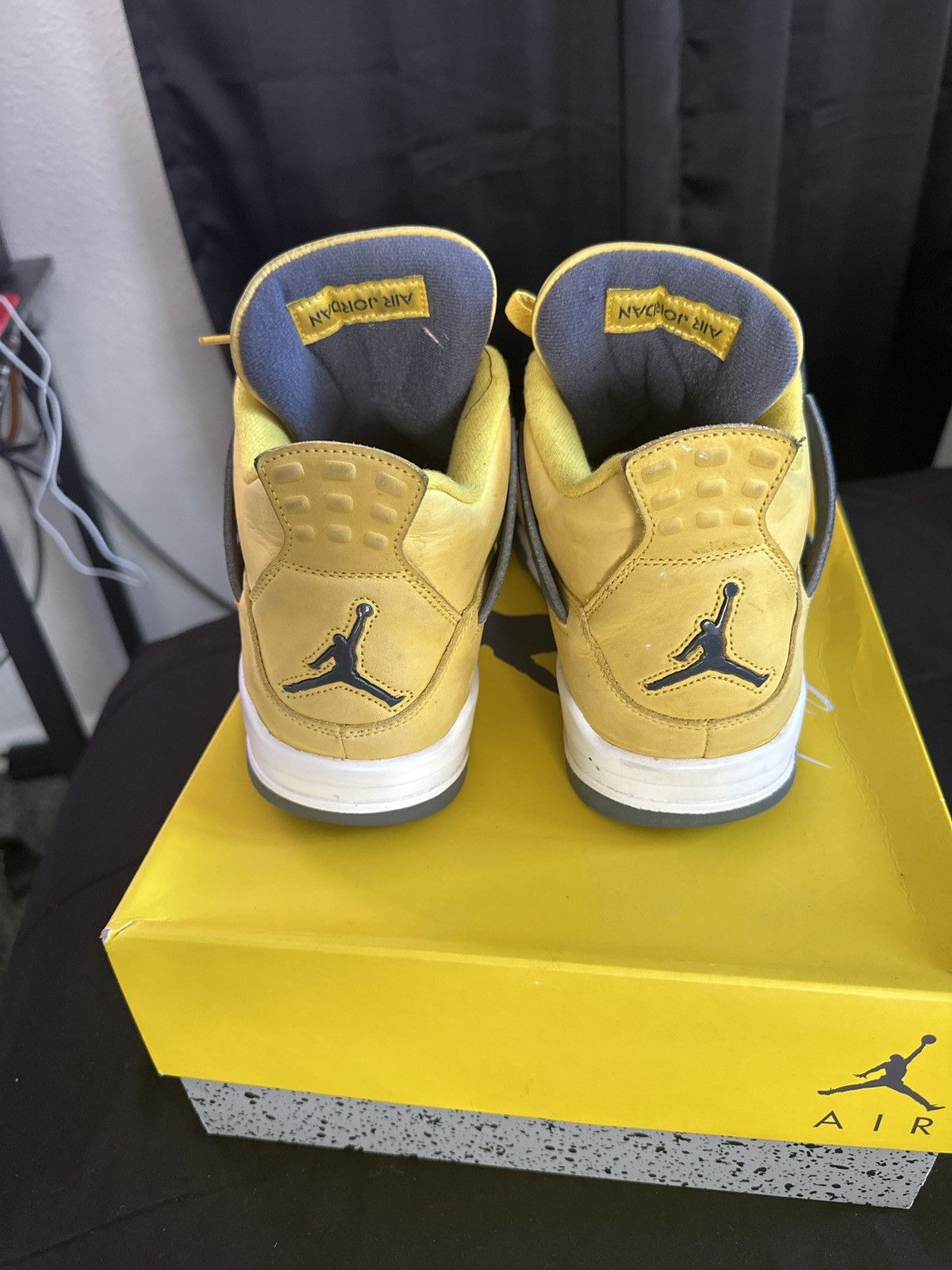Jordan Brand Size 12 Jordan 4 lighting Size US 12 / EU 45 - 4 Thumbnail